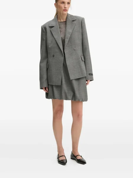 Mała mały spódnica mini Herskind szara