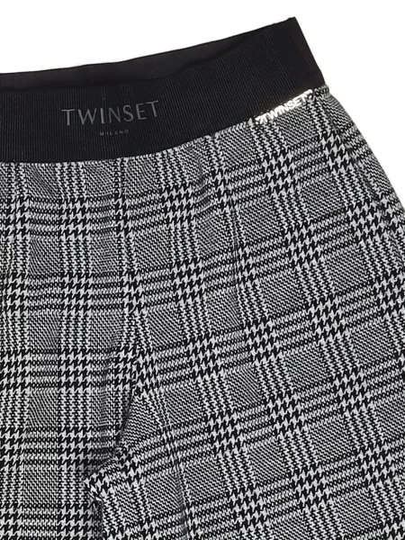 Spodnie dziecięce Twinset szare