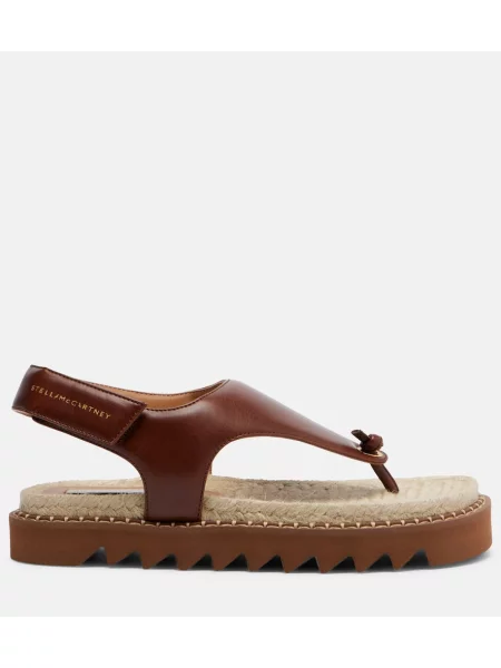 Chiloți tanga Stella Mccartney maro
