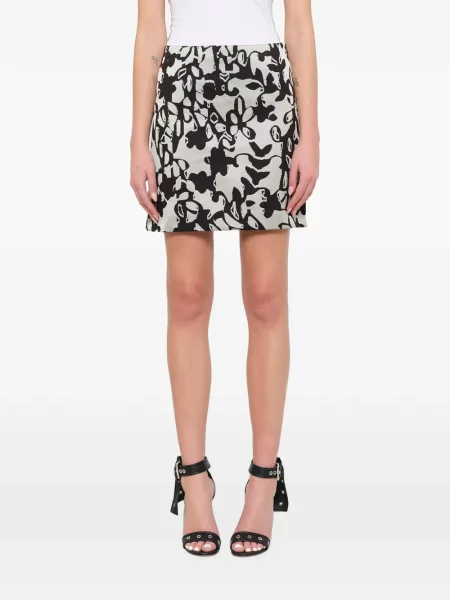 Fusta mini Lanvin cu imagine cu imprimeu abstract