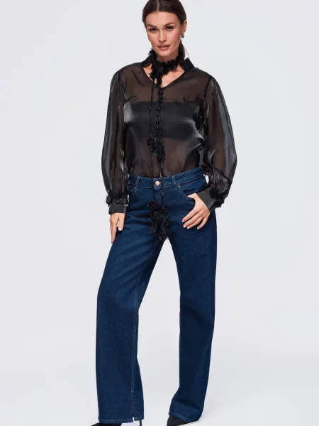 Bluza Ombre crna