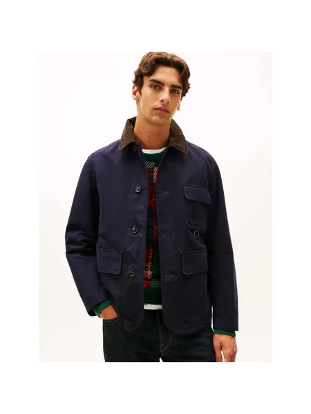 Ceruit geacă Tommy Hilfiger albastru