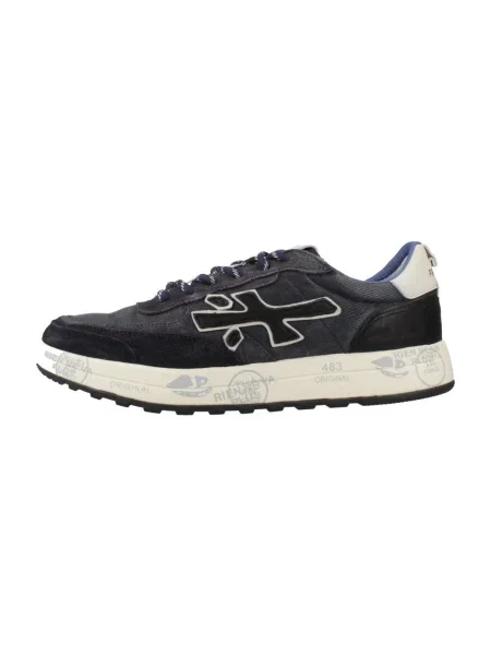 Premiata Sneakers tornacipő NOUS | hasított bőr kék