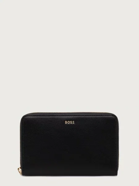 BOSS portofel pentru femei Sandy SM Ziparound negru