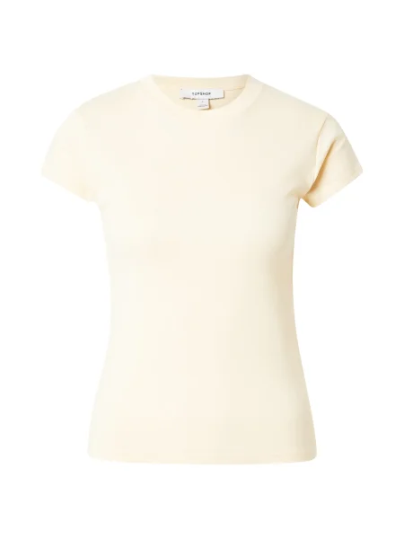 TOPSHOP Tricou EVERYDAY deschis galben
