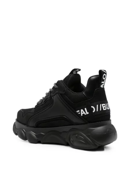 Sneakerși Buffalo chunky cu autograf negru