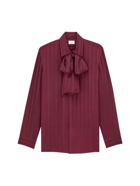 Bluzka Saint Laurent czerwona