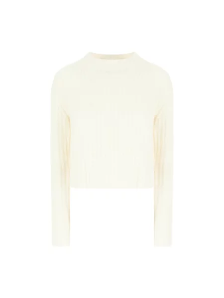 Sweter Max Mara wełniany biały