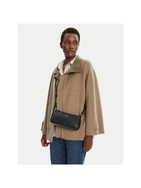 Geanta crossbody Pinko din piele negru