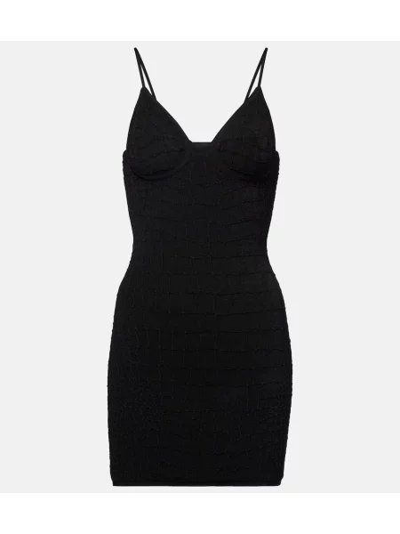 Rochie Jacquemus tricotate negru