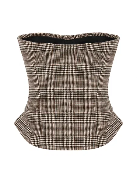 Top Ermanno Scervino brązowy