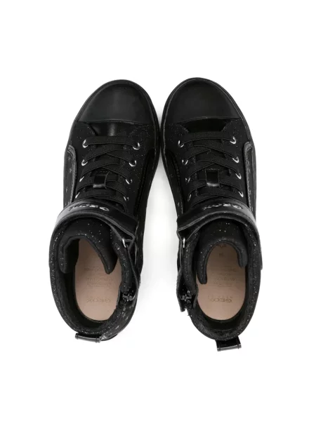 Sneakersy dziecięce Geox czarne