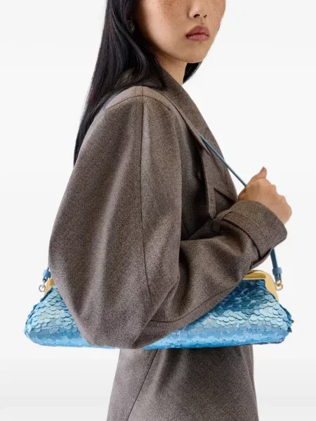 Clutch Jacquemus μπλε