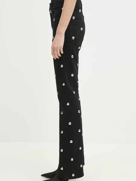 Джинси Fiorucci Metal Bubble Stud Flared висока посадка