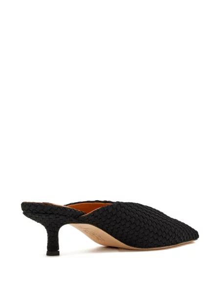 Papuci tip mules Naghedi negru