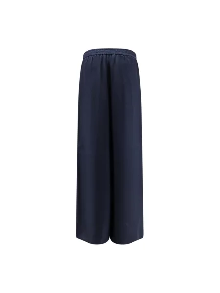 Spodnie Max Mara niebieskie