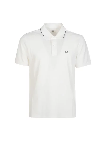 Koszulka polo C.p. Company biała