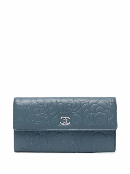 Peněženka Chanel Pre-owned modrá