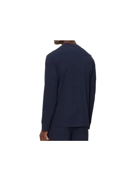 Polokošeľa Ralph Lauren s dlhými rukávmi modrá