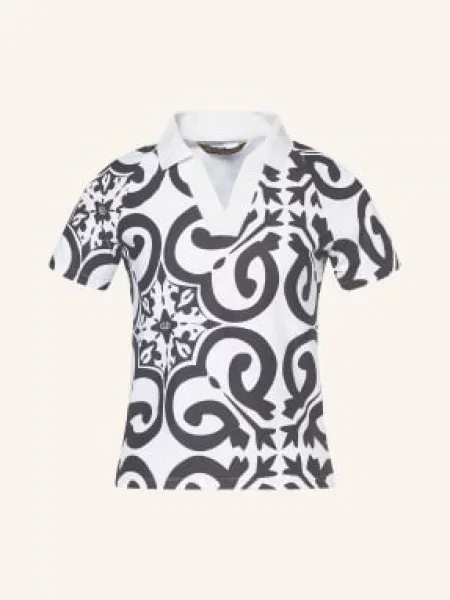 Goldbergh Koszulka Polo Azore schwarz biała