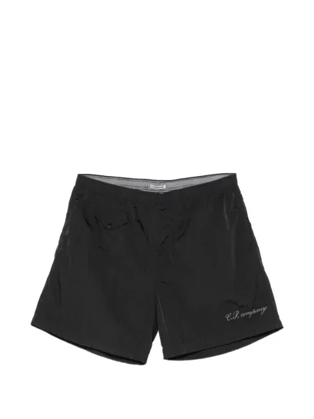 Slip de baie C.p. Company cu imagine negru