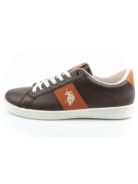 Buty trampki sneakersy U.S. Polo Assn. brązowe