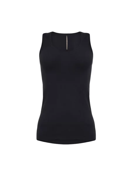 Top Wolford na ramiączkach czarny