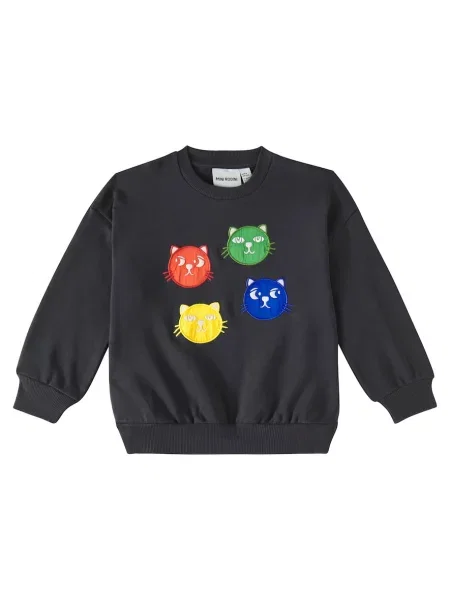 Φούτερ Mini Rodini μαύρο