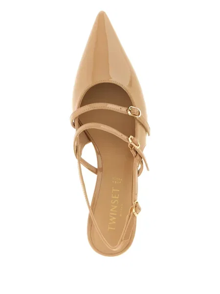 Pantofi cu toc Twinset slingback