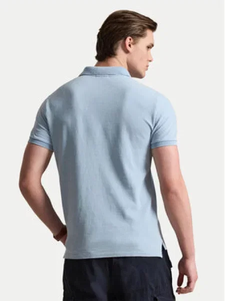 Polo Ralph Lauren Polo marškinėliai Šviesiai Custom mėlyna
