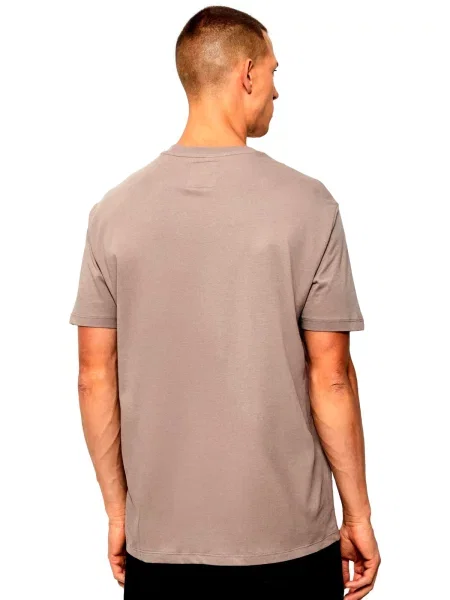 Rövid ujjú pólóing Armani Exchange bézs