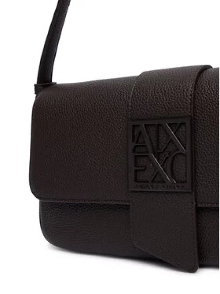 Torbica Armani Exchange Tamno smeđa