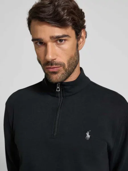 Bluza z wyhaftowanym logo Polo Ralph Lauren czarna