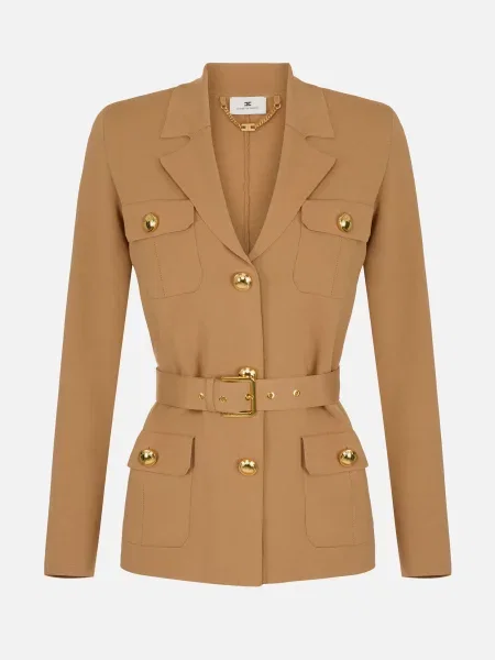 Свитер Elisabetta Franchi бежевый