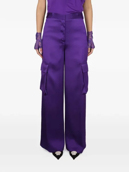 Pantaloni cargo Versace violet