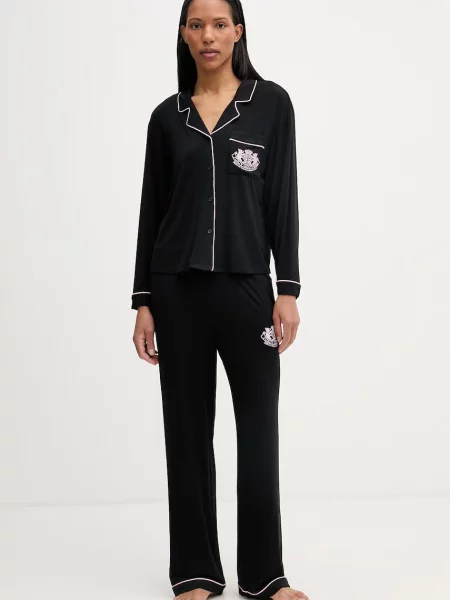 Juicy Couture piżama LS PJ czarna