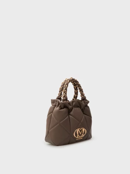 Сумка Moschino коричневая