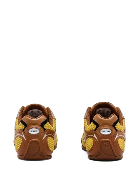 Sneakerși Marc Jacobs din piele maro