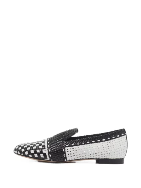 Pantofi loafer Stuart Weitzman din piele negru