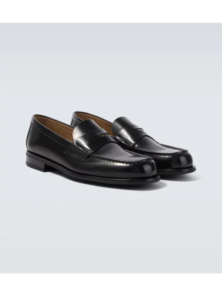 Pantofi loafer Prada din piele negru