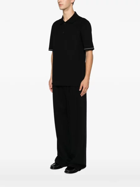 Scurt tricou polo Ferragamo negru