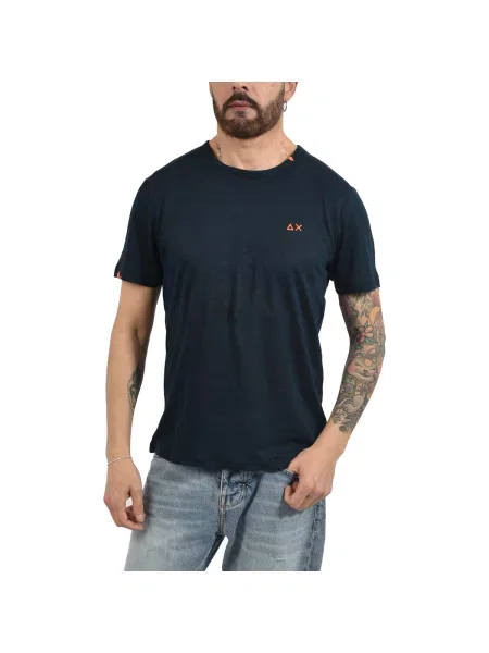 Tricou Sun68 albastru