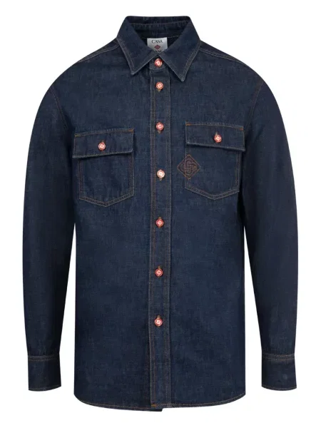 Риза Casablanca синьо