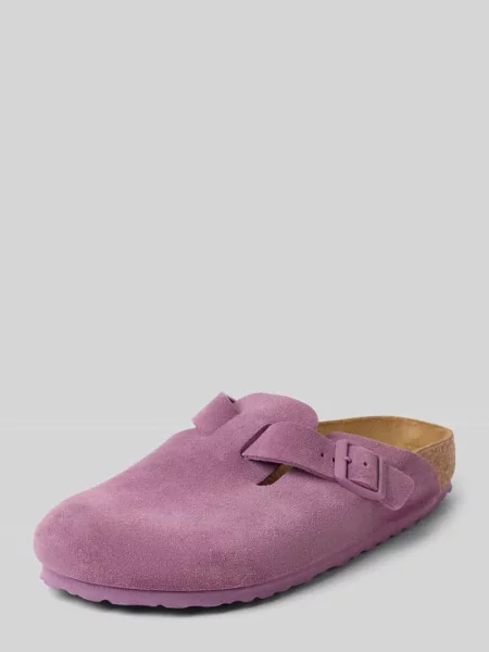 Kapcie z detalami z logo model ‘Boston’ Birkenstock