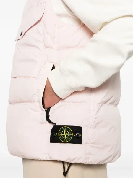Vestă Stone Island cu strasuri roz