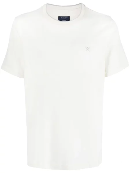 Tricou Hackett cu broderie alb