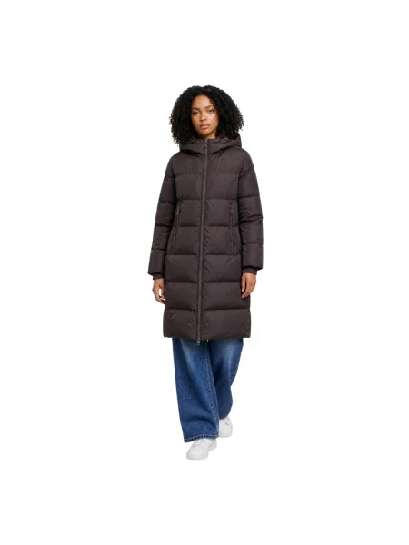 Kurtka puchowa Armani Exchange brązowa