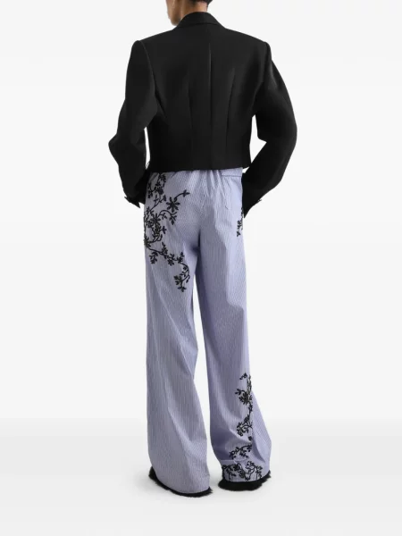 Cropp geacă Dolce & Gabbana cu guler-șal negru