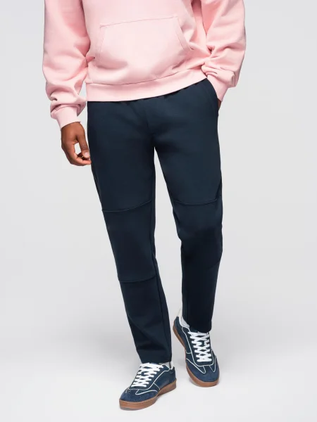 Pantaloni de jogging Ombre cu dungi negru