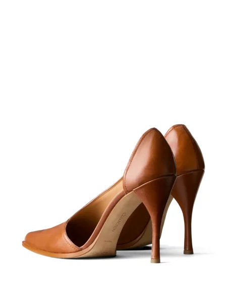 Pantofi cu toc Calvin Klein maro